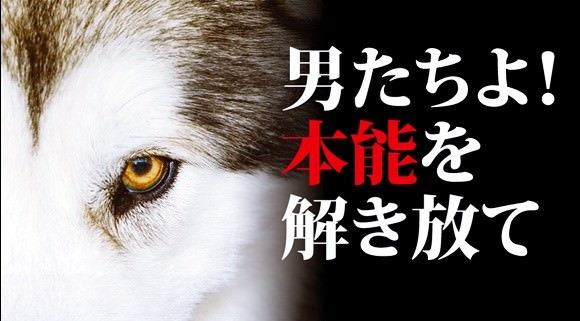 男の本能を呼び覚ませ