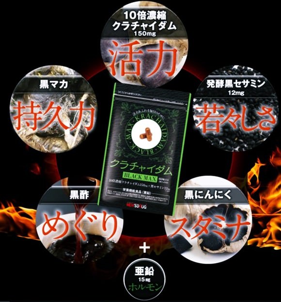 マカ・アルギニンが豊富