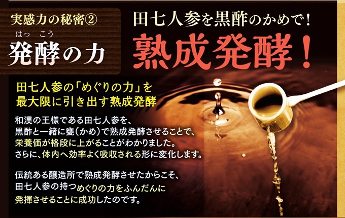 田七人参を発酵