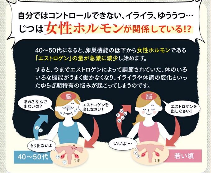 更年期障害とエストロゲンの関係
